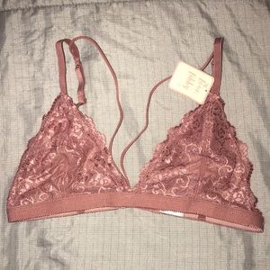 Pink Lace Bralette